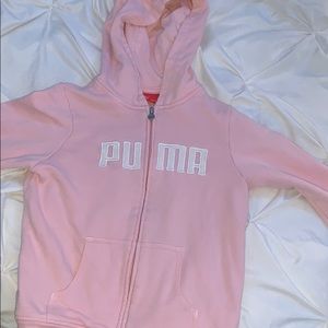 Pink Puma Zip up